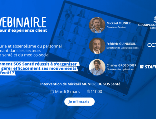 Webinaire : Pénurie et absentéisme du personnel soignant – Comment SOS Santé réussit à s’organiser et à gérer efficacement ses mouvements d’effectif ?