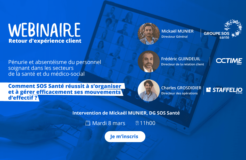 Webinaire : Pénurie et absentéisme du personnel soignant