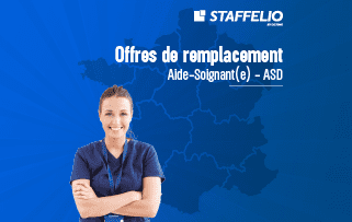 Une candidate à l’offre de remplacement aide-soignant