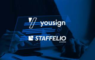 Avec YOUSIGN, STAFFELIO optimise la signature électronique du contrat